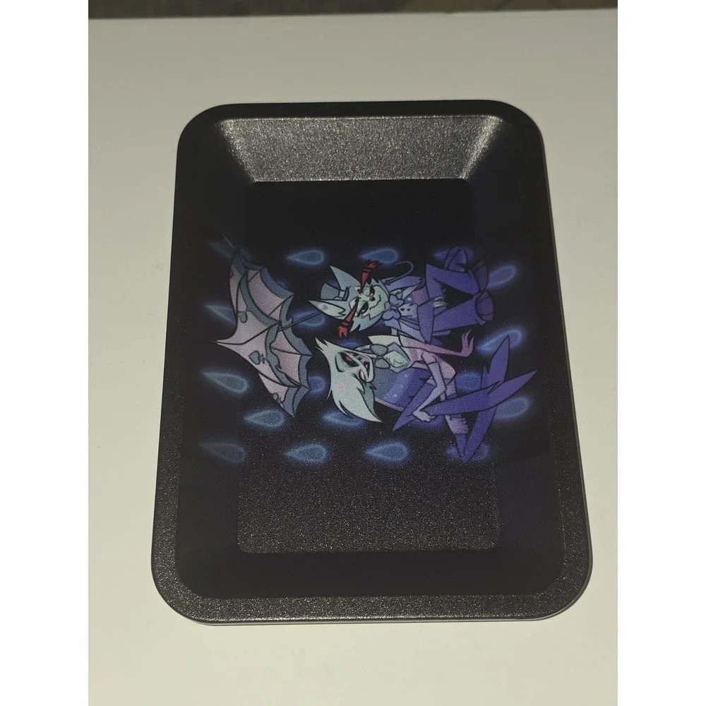 Angel Husk‎ Small Metal Rolling Tray 7x5 Hazbin Hotel Utility Tin Loser Baby NEW